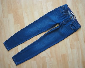 ZARA __ SPODNIE RURKI JEANS __ R. 36/S