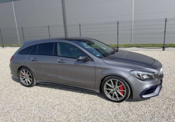 Mercedes CLA C117 Shooting Brake Facelifting AMG 2.0 45 AMG 381KM 2017 Mercedes-Benz CLA 4x4 CLA AMG 45 2.0 Benz 381 KM Salon PL 56.000 km Wars, zdjęcie 1