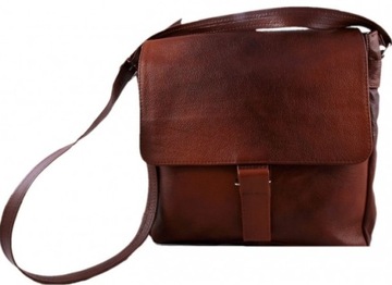 КОЖАНАЯ СУМКА ДЛЯ ПОСЛАНИЙ, КОРИЧНЕВАЯ И КРАСНАЯ КОЖА