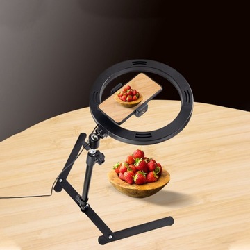 10-calowa lampa pierścieniowa do selfie ze