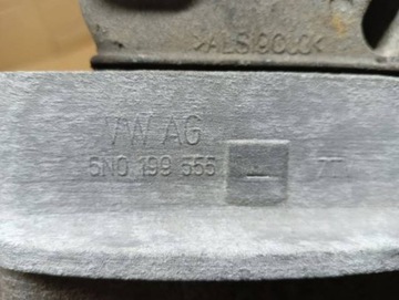 DRŽÁK UCHYCENÍ ULOŽENÍ PŘEVODOVKY ŘAZENÍ LEVÝ VW TIGUAN I 2.0 TDI 5N0199555