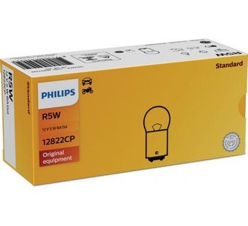 PHILIPS ZAROWKA R5W BA15D