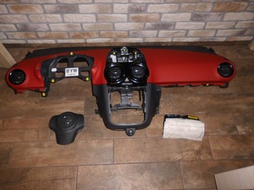 OPEL CORSA D konsola + 2 x airbag
