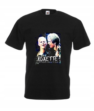 МУЖСКАЯ ФУТБОЛКА ROXETTE С КОНЦЕРТНЫМ ДИЗАЙНОМ