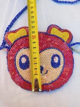 Сумка United Colors of Benetton с пайетками в виде панды