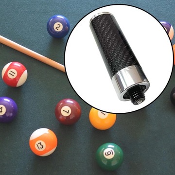 Кий для бассейна с насадкой-бампером. Компактный кий из углеродного волокна длиной 10 см.