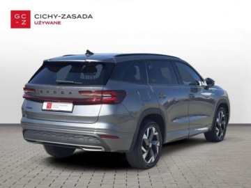 Skoda Kodiaq I SUV Facelifting 2.0 TDI SCR 150KM 2024 Skoda Kodiaq Sportline 7 osobowy Top LED Matrix Pamiec foteli Masaze Faktu, zdjęcie 4