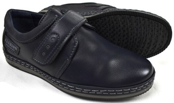 Модные формальные туфли темно-синего цвета 21–33 см.