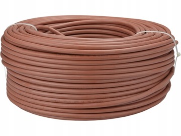 Kabel przewód silikonowy SIHF 180°C 2x0,75mm2 100m