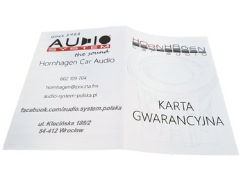 Аудиосистема CO120evo Mercedes W124 2x80W Вроцлав