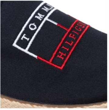 Tommy Hilfiger Espadryle Color Block granat r.43