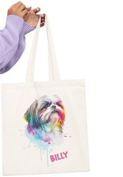 СУМКА ДЛЯ СОБАКИ SHITS ZU ПОДАРОК ​​С ПЕРСОНАЛЬНЫМ ИМЕНЕМ