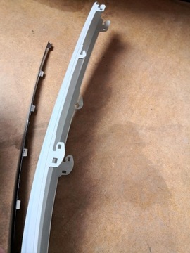 Накладка бампера боковая левая передняя ХРОМИРОВАННАЯ для MERCEDES-BENZ W211 2002-2006 гг.