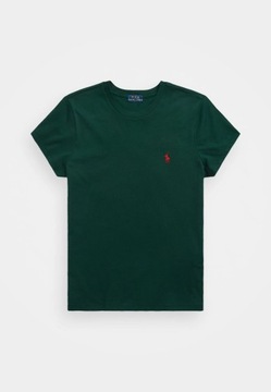 t-shirt damski polo ralph lauren premium koszulka damska zielona małe logo