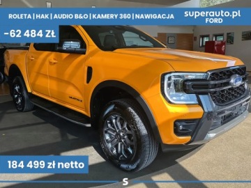 Ford Ranger VI Podwójna kabina 2.0 EcoBlue BI-TURBO 205KM 2026 FORD Ranger Wildtrak 4x4 A10 2.0 205KM