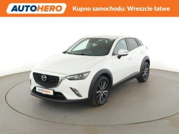 Mazda CX-3 Crossover 2.0 SKY-G 120KM 2017 Mazda CX-3 2.0 Exclusive-Line Nawigacja Tempomat