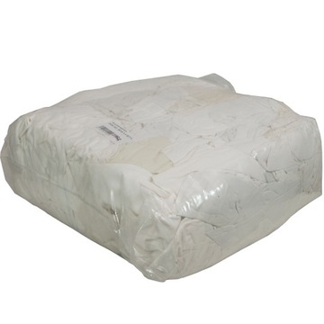 SZMATKI CZYŚCIWO BAWEŁNIANE BIAŁE 10KG
