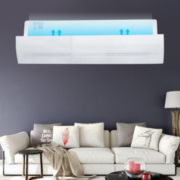 Телескопический дефлектор кондиционера.