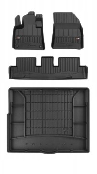 3D Set Koberce a rohože Citroen C4 Picasso 2 2013-2019