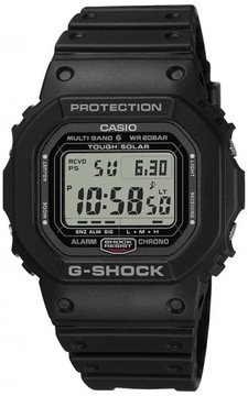 Czarny zegarek męski Casio G-Shock GW-5000U SOLAR