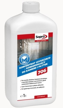 SOPRO 706 Koncentrat czyszcząco-konserwujący do kamieni i płytek
