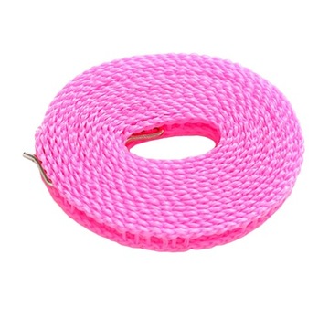 Sznurek do bielizny Stretchy Portable pralnia różowy 300cm