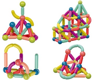 XXL МАГНИТНЫЕ БЛОКИ ОБРАЗОВАТЕЛЬНЫЕ МАГНИТНЫЕ ПАЛОЧКИ 78