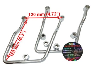 Багажники SAFE LOCK HONDA VTX 1300 1800 KAWASAKI VN 1500 1600 12 см