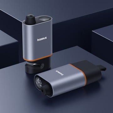Стеклобой Baseus, нож для ремня безопасности, со встроенным автомобильным фонариком 3в1