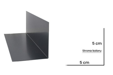 Narożnik wewnętrzny 5x5 Obróbka blacharska - 612