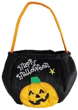 TOREBKA MINI KOSZYK WOREK NA CUKIERKI HALLOWEEN