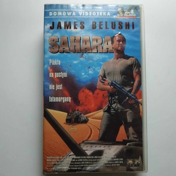 SAHARA Piekło Na Pustyni VHS James Belushi