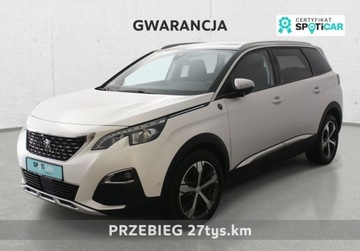Peugeot 5008 II Crossover 1.2 PureTech 130KM 2019 Peugeot 5008 CROSSWAY 7 Os. 1 rej 2020 bogaty jak GT Pano Grip Gwarancja F