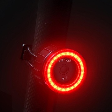 Задний фонарь для велосипеда, датчик тормоза, автоматический запуск и остановка, яркий задний стоп-сигнал для дороги