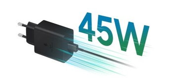 ОРИГИНАЛЬНОЕ ЗАРЯДНОЕ УСТРОЙСТВО SAMSUNG USB-C 45 Вт GALAXY FAST S23 S24 ULTRA