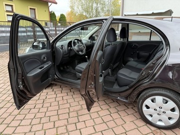 Nissan Micra IV Hatchback 5d 1.2 80KM 2011 Nissan Micra TYLKO 134tyśkm 1WŁAŚCICIEL 1.2B CLIMATRONIC 2011 ZADBANA Tekna, zdjęcie 33