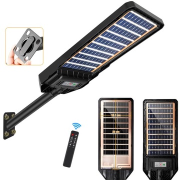 MOCNA LAMPA SOLARNA LED LATARNIA ULICZNA NA PILOTA