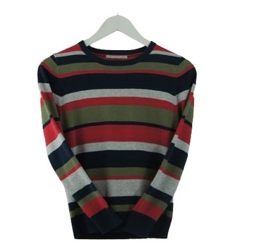 PEPE JEANS KOLOROWY SWETER PASKI (10L)