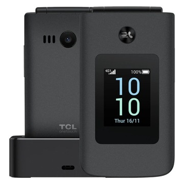 Telefon dla seniora TCL ONETOUCH 4043 4G DUAL SIM Szary