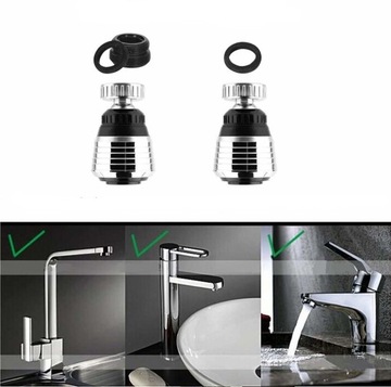 УДЛИНИТЕЛЬ ПОВОРОТА НА 360 ГРАДУСОВ ДЛЯ АЭРАТОРА КРАНА УДЛИНЕНИЕ АККУМУЛЯТОРА НА 360 ГРАДУСОВ