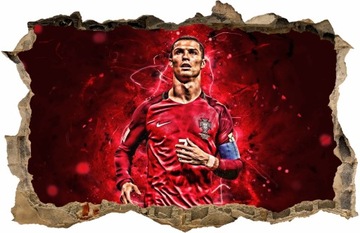 CRISTIANO RONALDO Naklejka na ścianę 90x59 #180