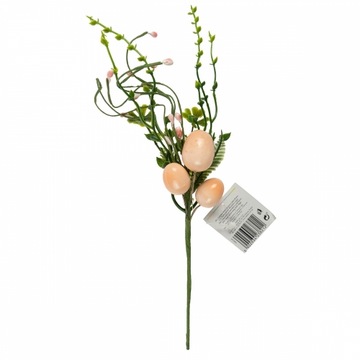 декоративная веточка с яйцами VW8212