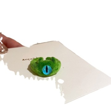 Мультфильм Смешной Милый Веселый Маленький Монстр Милый Веселый Кольцо