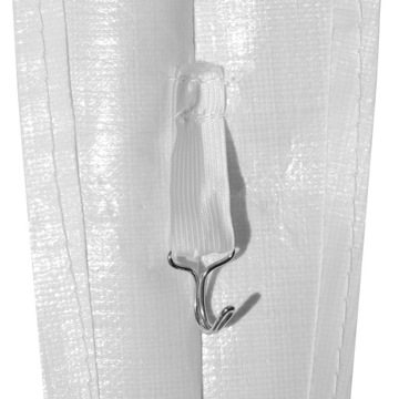 Брезент для гаража VEVOR 6000x3000x2000MM, полиэтиленовая пластиковая ткань