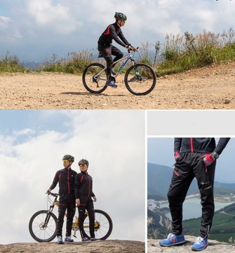 Велосипедные брюки согревают до -10°C ROCKBROS YPK009 S