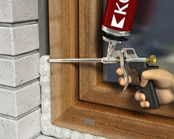 PIANKA MONTAŻOWA POLIURETANOWA PIANA PISTOLETOWA CAŁOROCZNA 750ML KOELNER