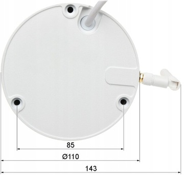 НАРУЖНАЯ IP-КАМЕРА МОНИТОРИНГА WiFi 5Mpx HD TUYA