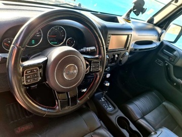 Jeep Wrangler III Unlimited Facelifting 2.8 DOHC I-4 Turbo CRD 200KM 2011 Jeep Wrangler Bezwypadek 2012 1wlasciciel 4x4 automat hak tempomat F, zdjęcie 4