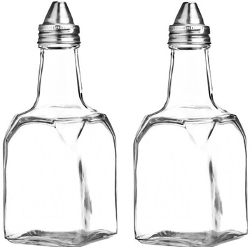 DOZOWNIK BUTELKA 170 ml na oliwę ocet ZESTAW 2SZT