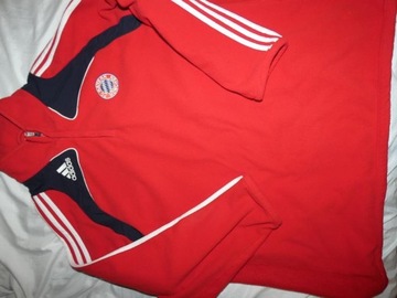 polar adidas FC BAYER bluza polarowa retro vintage Bayern Munich adidas